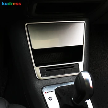 

For Volkswagen For VW Tiguan 2012 2013 2014 2015 ABS Matte Auto Center Stack Storage Ornment Accessories Low Configuration