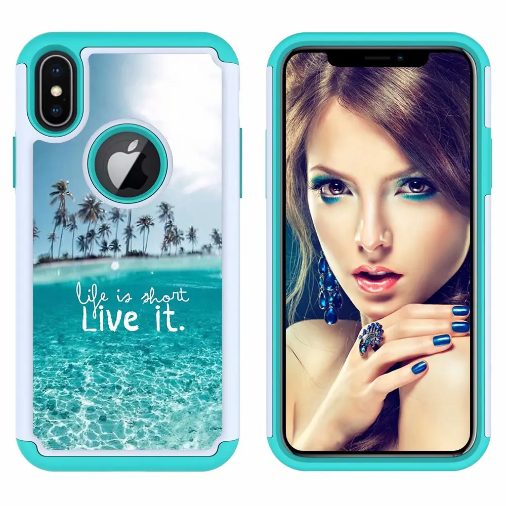 Чехол для iPhone X, XS, XR, XS, Max, iPod Touch, 5, 6, 7, тканевый чехол с защитой от падений, чехол с цветной картинкой, усиленная защита