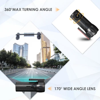 

Hot S700 HD WIFI Hidden Multi-function Vehicle Recorder Car DVR