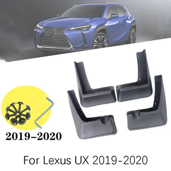 

For Lexus UX260 UX200 2019-2020 Set of 4 car Front and Rear Splash Guard Mud Flaps mudguards fender car Accessories