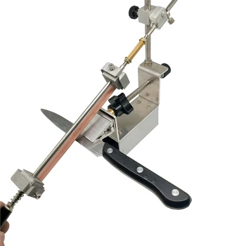 

Promotion Knife Sharpener Sy-002 Professional Sharpening System diamond sharpening stone whetstone 200# 500# 1000# leather
