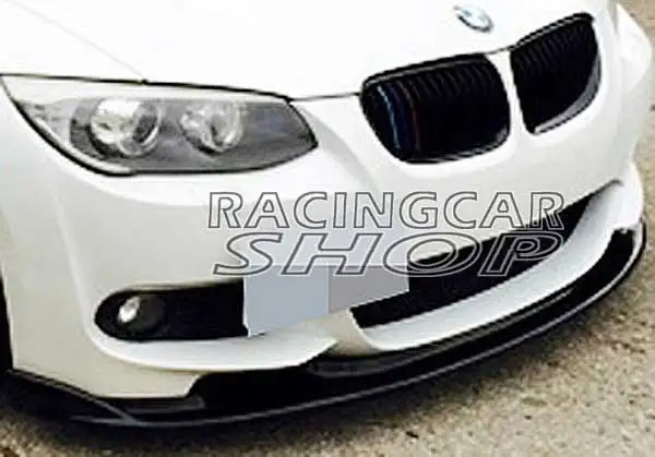 Real Carbon Fiber Front Lip Spoiler fit for BMW E92 3-Series Coupe 2door LCI MTech MSport Front Bumper 2010-2013 