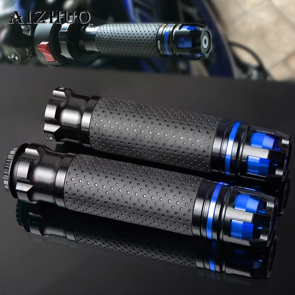 

CNC Motorcycle Accessories Handle Grips Handlebar Hand Bar Grip FOR YAMAHA MT 07 R3 MT 09 YZ250F WR250F SUZUKI HAYABUSA