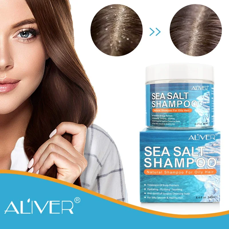 Anti-Dandruff Sea Salt Shampoo Control Oil Relieve Itching Anti-Mite Reducing Dandruff Hair Shampoos Hair Care 2020 S1 Anti-Dandruff Sea Salt Shampoo Control Oil Relieve Itching Anti-Mite Reducing Dandruff Hair Shampoos Hair Care 2020 S1