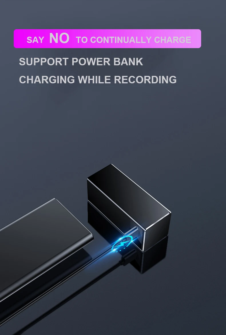 Recorder, Unidade USB, Grande Memória, Gravações de