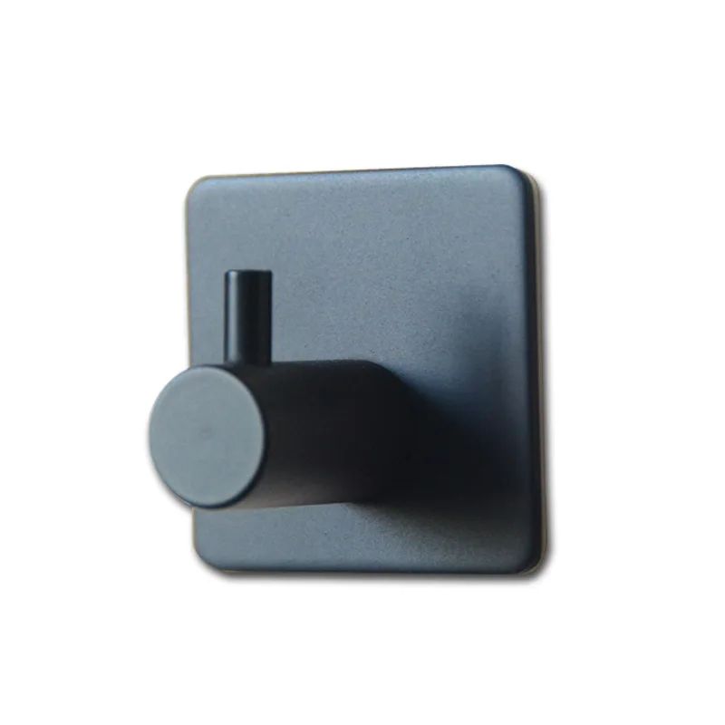 

Black Hook Wall Hook Towel Hook for Bathroom Aluminum Coat Hook Rustproof Hook Hanger for Kitchen Hardware