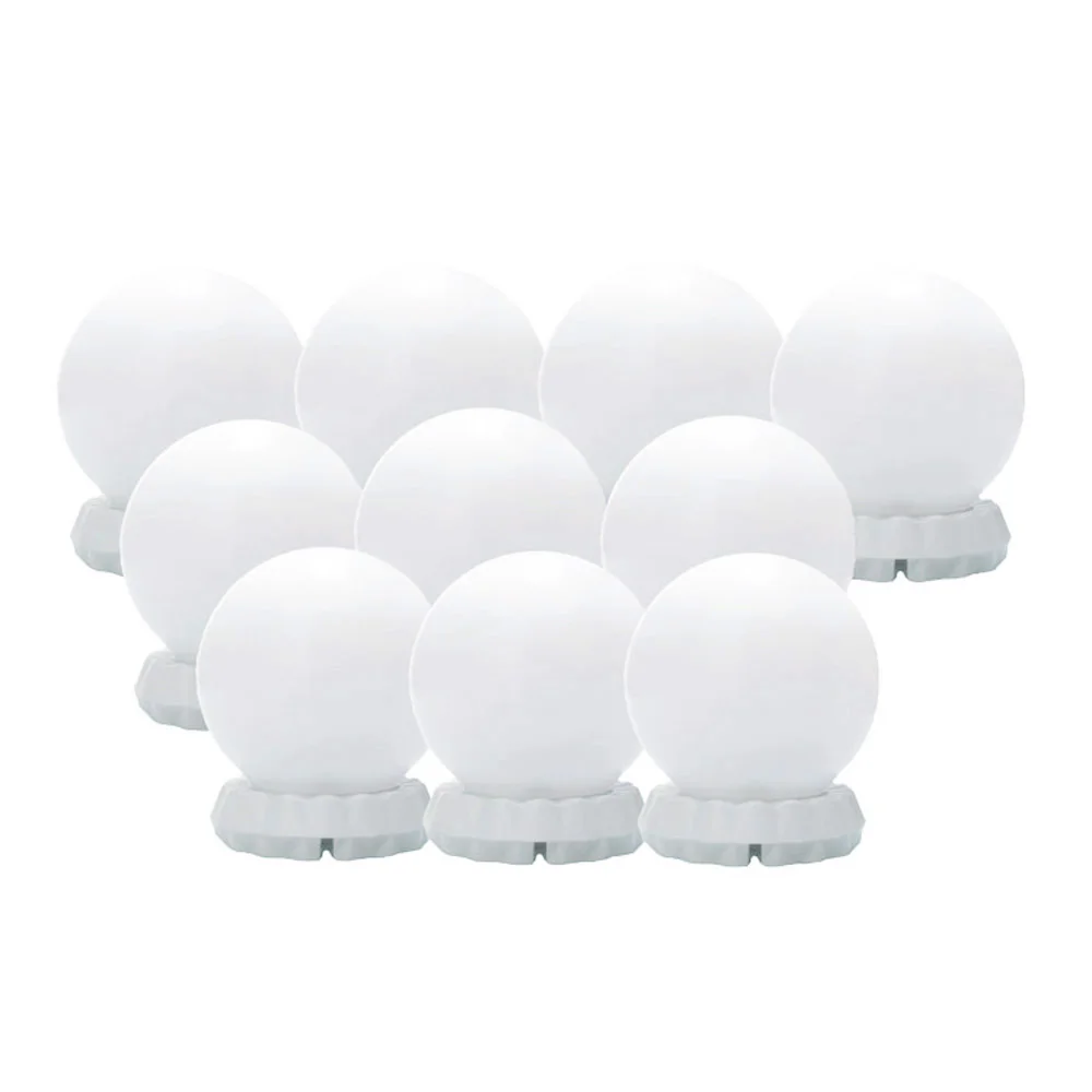 

Hollywood Style Cosmetic Lamp Luminous Dressing Table Light Bulbs 5V/USB 10LED 3 Color Makeup Lights Bathroom Mirror