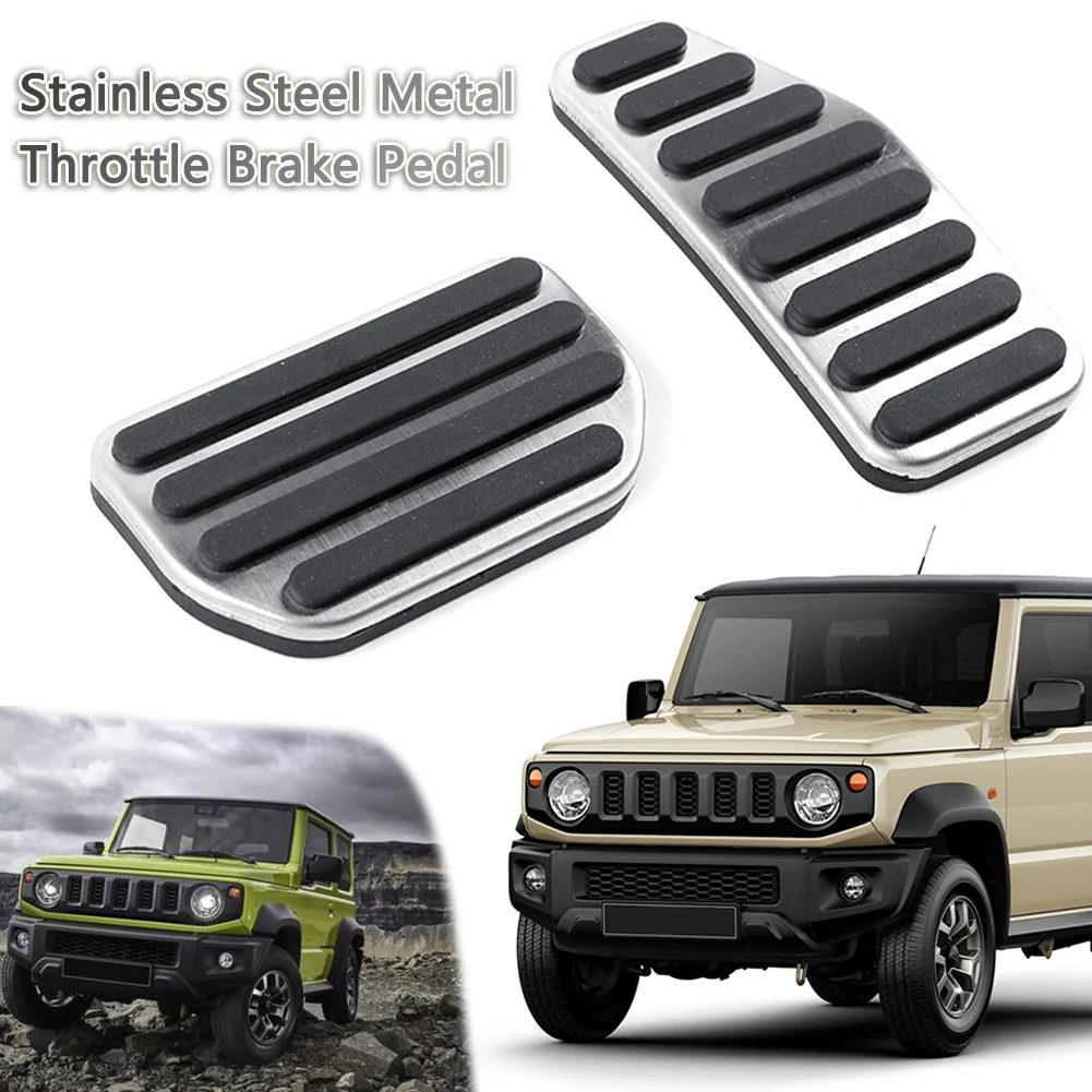 

Car Pedals Brake Pedal Cover Auto Stainless Steel Parts for Suzuki Swift Sport Ignis Alto Grand Vitara 2005-2019 Jimmy 2018-2020