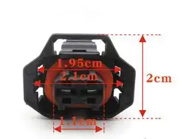 2pin DJ7026A-3.5-21 DJ7026B-3.5-21 провода косички для Bosch дизель common rail заглушка инжектора разъем с терминалом