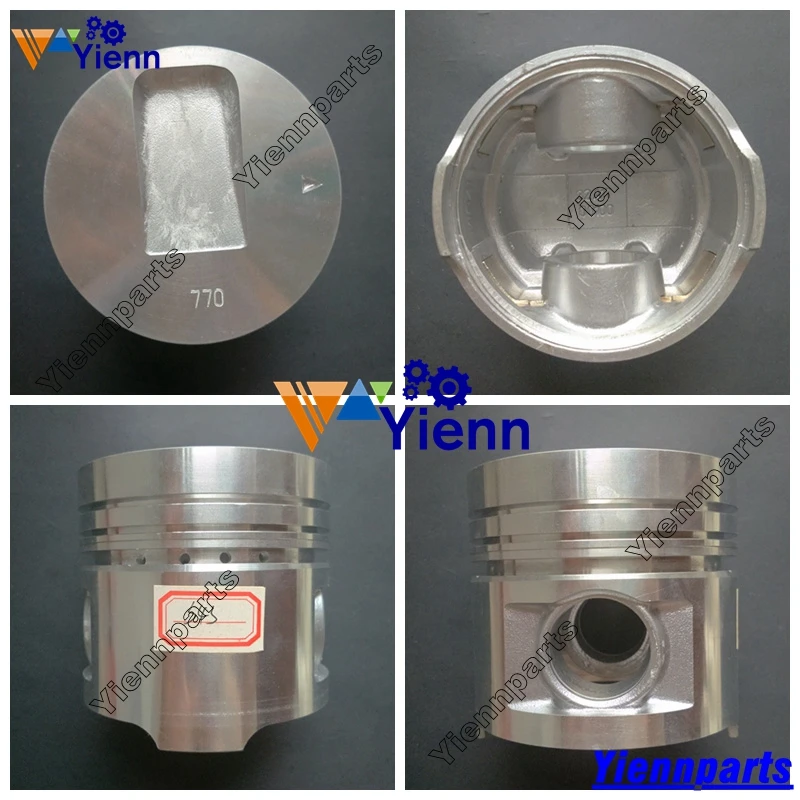 Поршень S6S S6SD 32A17-00100 32A17-05102 с комплектом колец для Mitsubishi FD35D FD40D FD45D FD50D детали