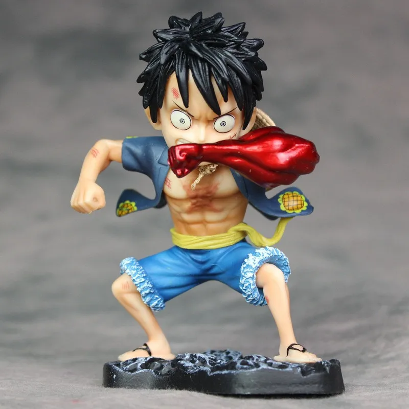 One Piece Gear 4 Luffy Cute Ver. Экшн фигурка обезьянка д Луффи Экипировка Четыре ПВХ Zoro Sanji