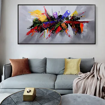 

Abstract pattern decorative painting canvas painting home living room dining room