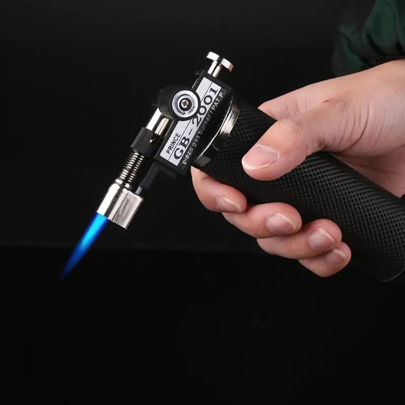 Micro Blow Torch Регулируемый пламенный золотой серебряный сварочный паяльник Ювелирное Украшение в Форме Факела