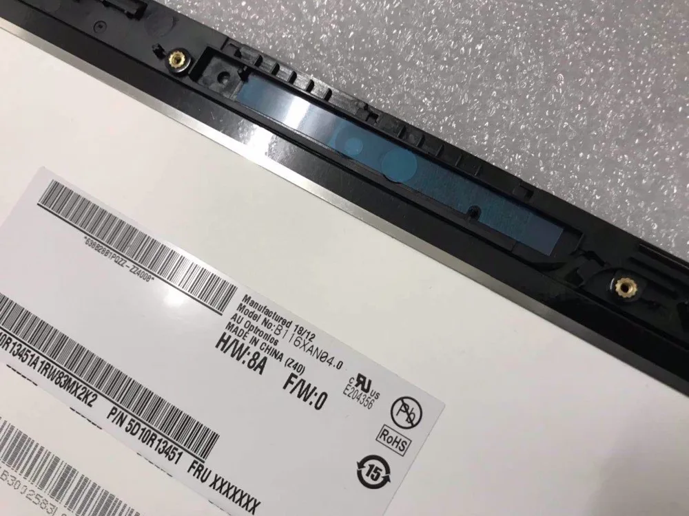 Для lenovo Chromebook 300E 81H0 ЖК-дисплей кодирующий преобразователь сенсорного экрана в сборе FRU P/N 5D10Q93993 Быстрая Новинка