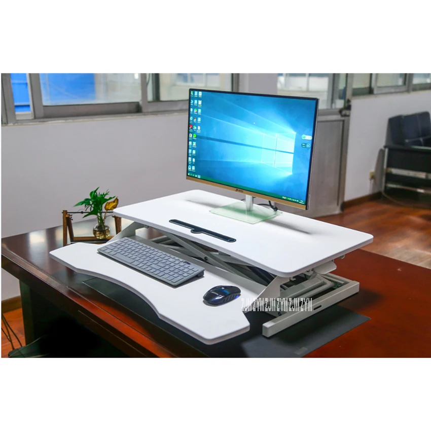 SZ-B08-1 Офисный Компьютерный стоячий подъемный стол многозубчатый домашний кабинет стоячий ноутбук Настольный компьютер складной стол