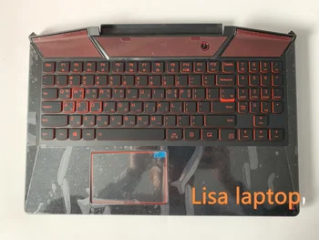 

FOR Lenovo y720-15 y710-15 upper cover L 80vr with keyboard, red, Korean C-cover with keyboard 5CB0N67269