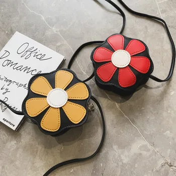 

New Girls Baby Purse Children Baby Baby Flower Shoulder Bag Fashion Cute Girl Messenger Bag