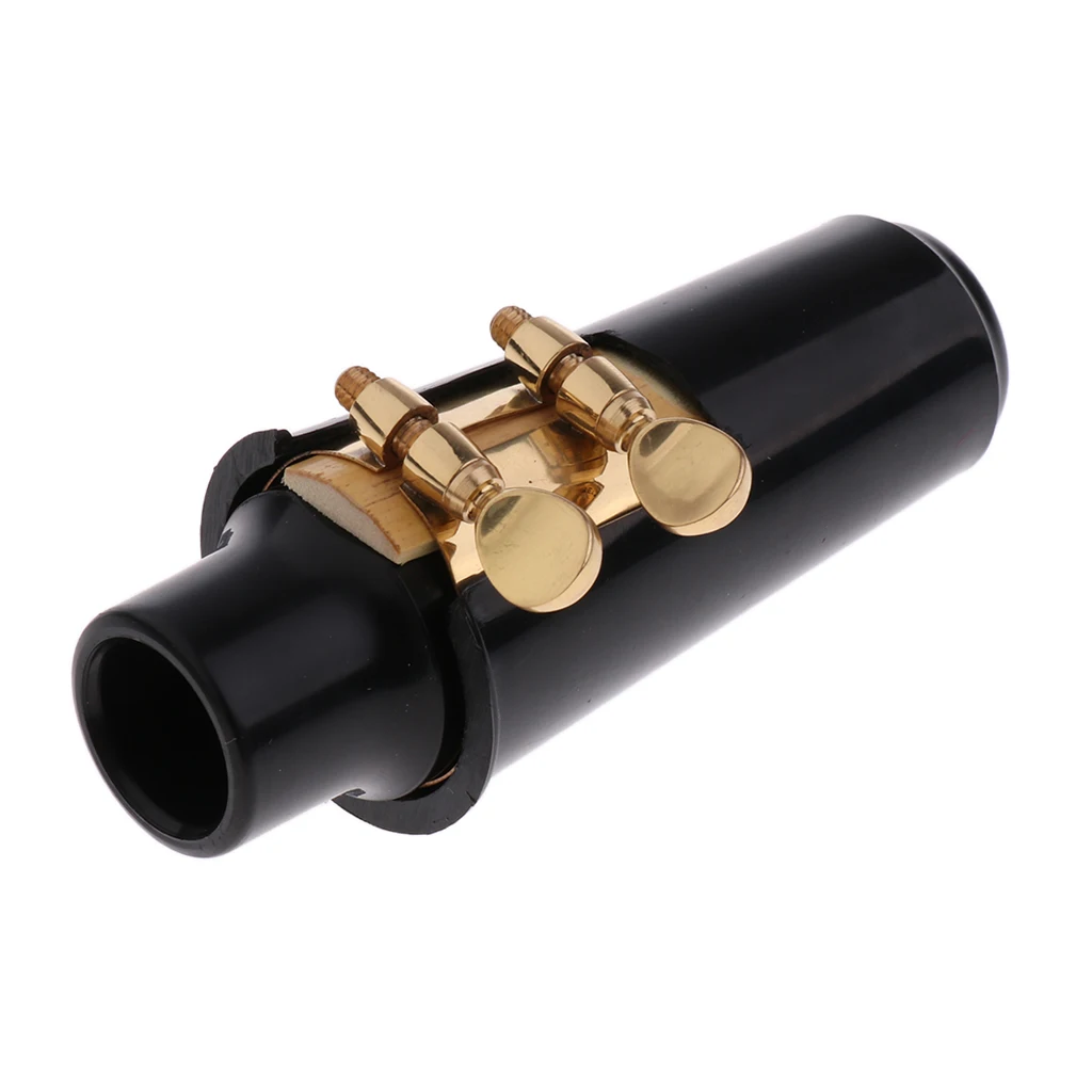 Alto Sax Mouthpieces Set Clip Mouthpiece Reed Cap for Saxophone Parts Gold