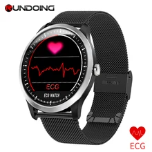 Rundoing N58 ECG PPG умные часы фитнес браслет с электрокардиографом