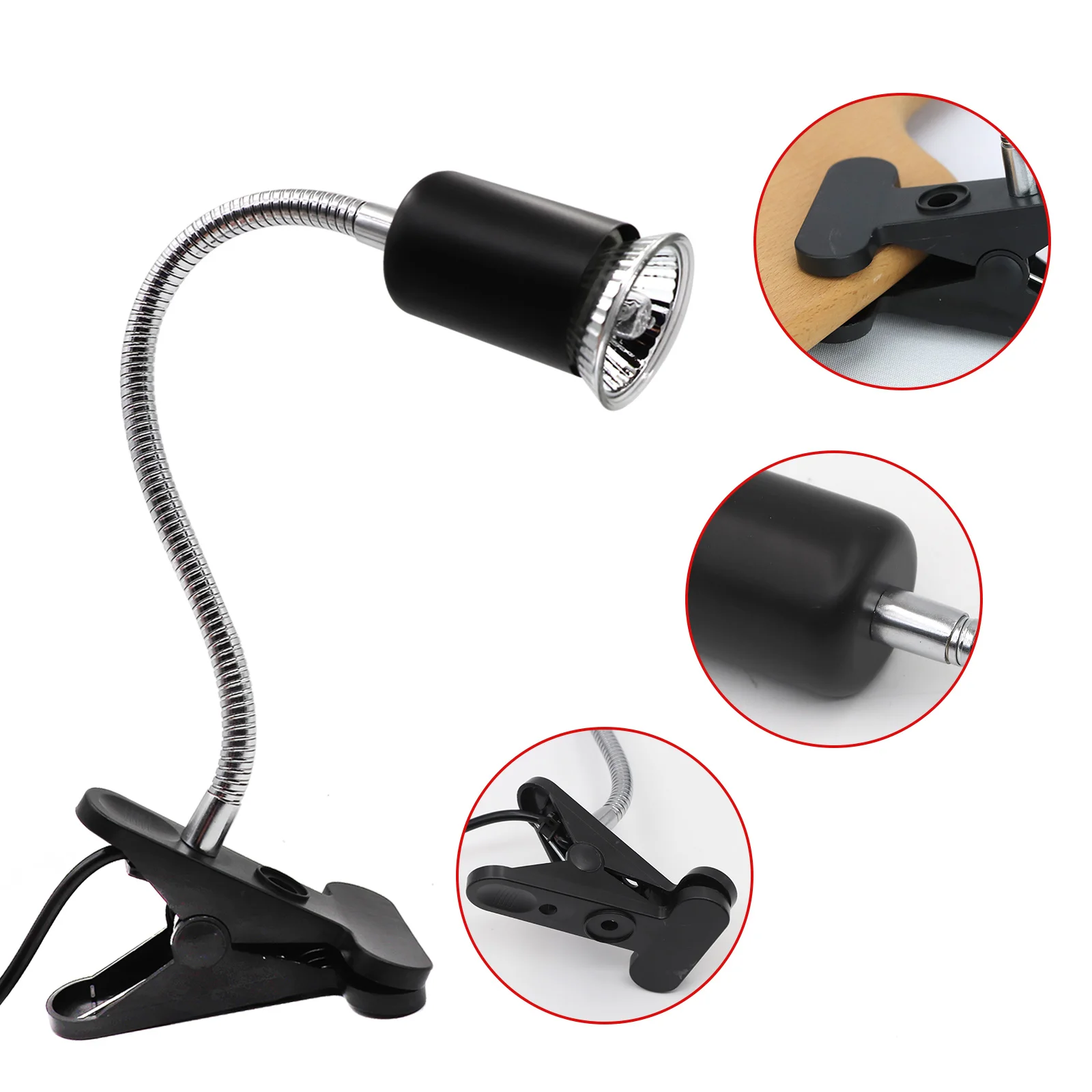 220V Reptile Heat Lamp Reptile Light Bulb Reptile Lamp Bulb Lamp for Turtle Tortoises Heating Holder Thermometer Hygrometer Turtle Tortoises Basking