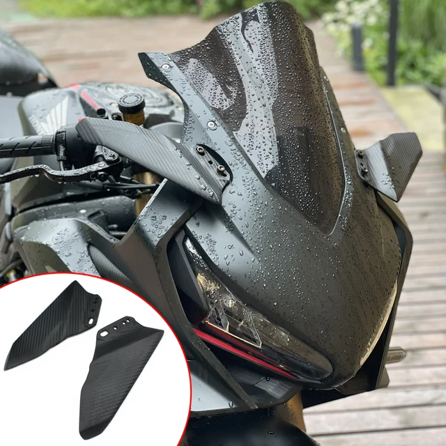 オートバイフェアリングパーツキット 固定ウィングレット エアロ 