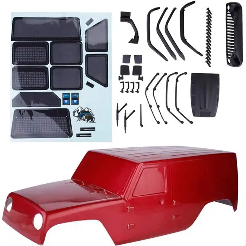 traxxas slash jeep wrangler body