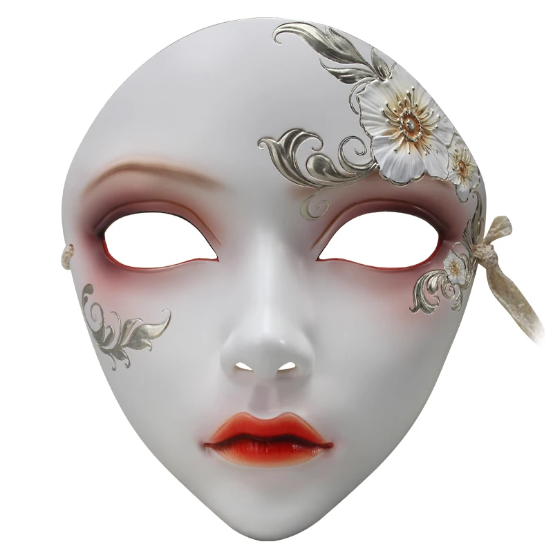 Mask Men and Women Adult the Upper Face Full Ancient Style Han Chinese Clothing Personality Mysterious Masquerade |