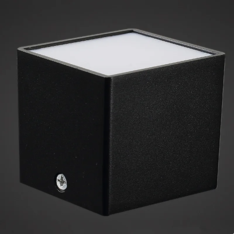 1 шт. черный, белый, супер яркий Встраиваемый квадратный светодиодный потолочный светильник COB 5630SMD 7 Вт Светодиодный точечный светильник светодиодный потолочный светильник