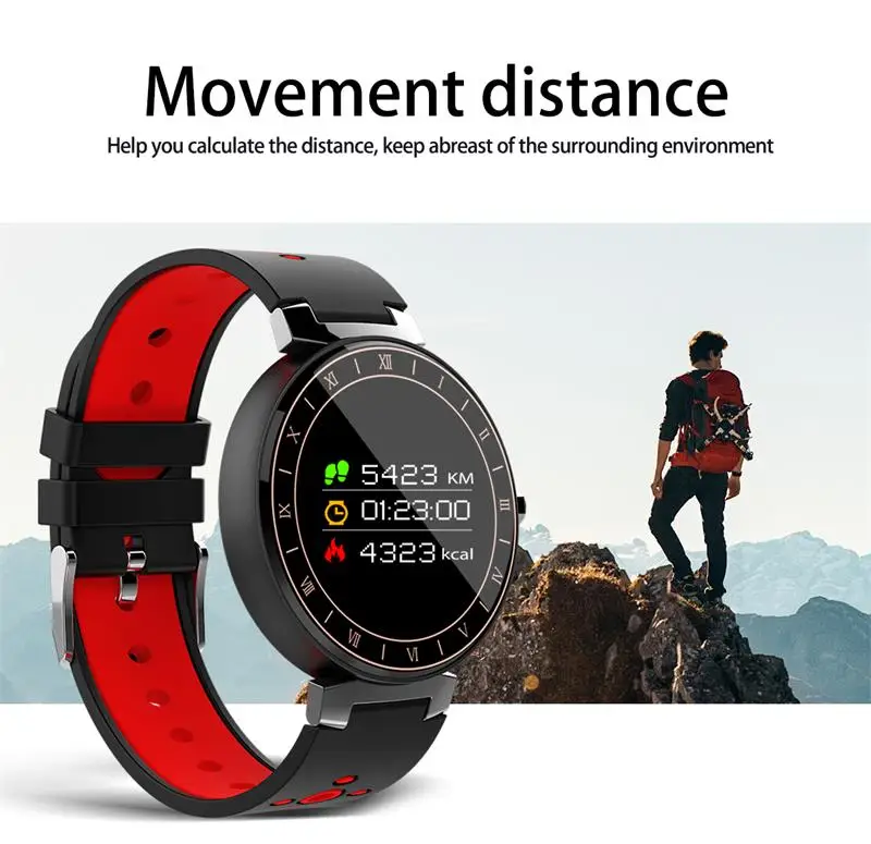 Smart Band Bracelet L8 Fitness Tracker Multi-sport mode Color Screen IP68 Waterproof Blood Wristband for Android IOS Smart Watch (10)