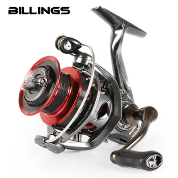 

BILLINGS SK2000-6000 Spinning Fishing Reel 6+1BB CNC metal spool and Rocker 12kg max drag Carp Fishing reel fot Saltwater