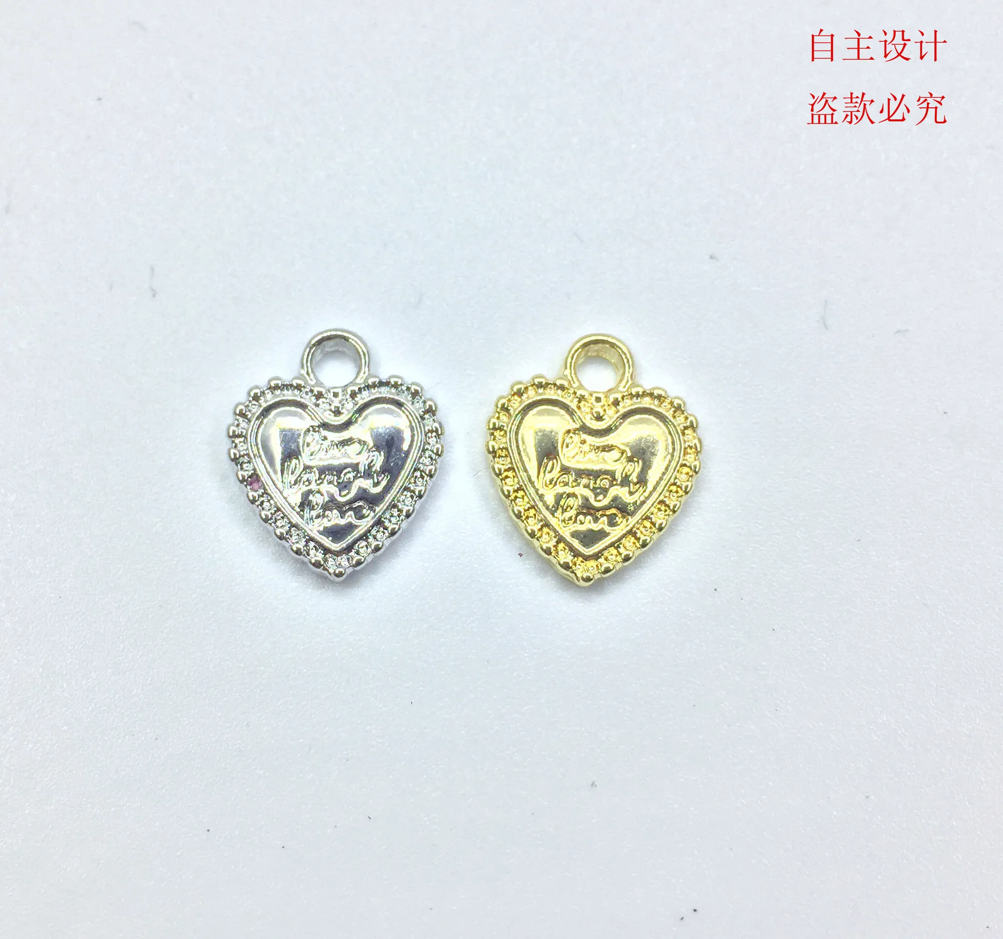 Колье Eruifa из цинкового сплава с надписью Nice Heart 20 шт. 12 мм серьги браслеты