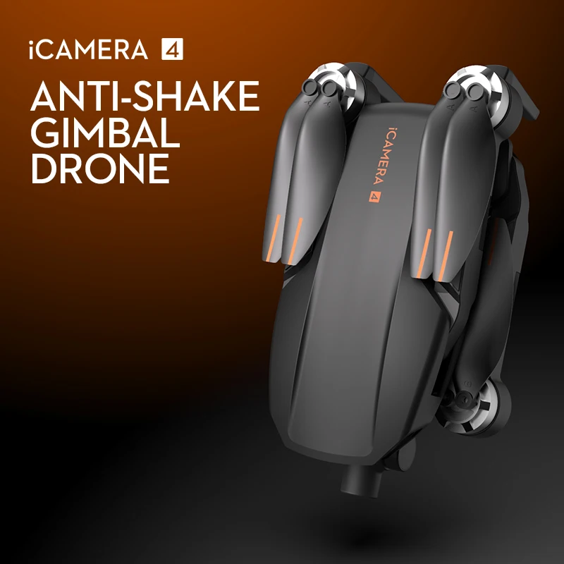 US $98.99 IStone ICamera4 GPS Drone 4K Professional 2Axis Stabilized Camera Brushless Motor Quadcopter RC One Key Return Toy Gifts