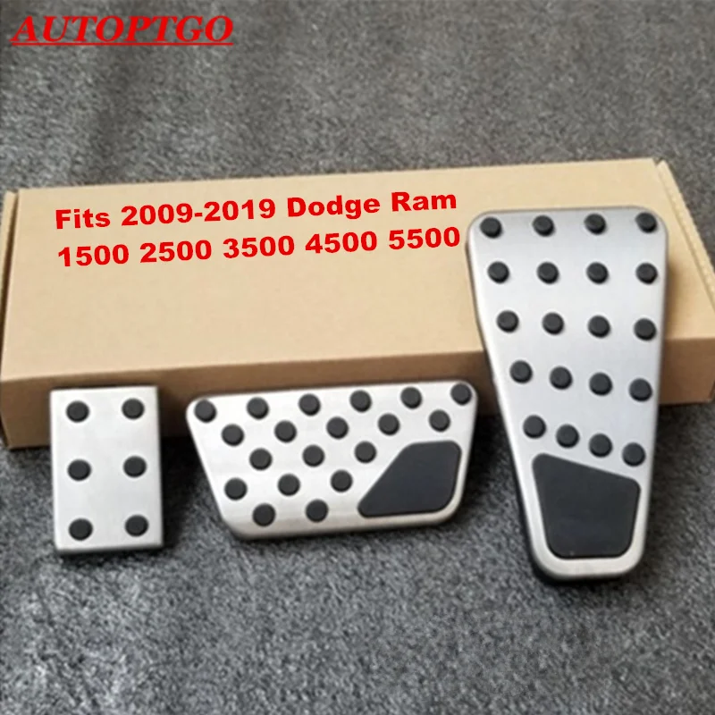 OE#82212138 подходит к Dodge Ram 1500 2500 3500 4500 5500 Педали колодки комплект газ/топливо/ускоритель тормоза автомобиля Стайлинг аксессуар 2009