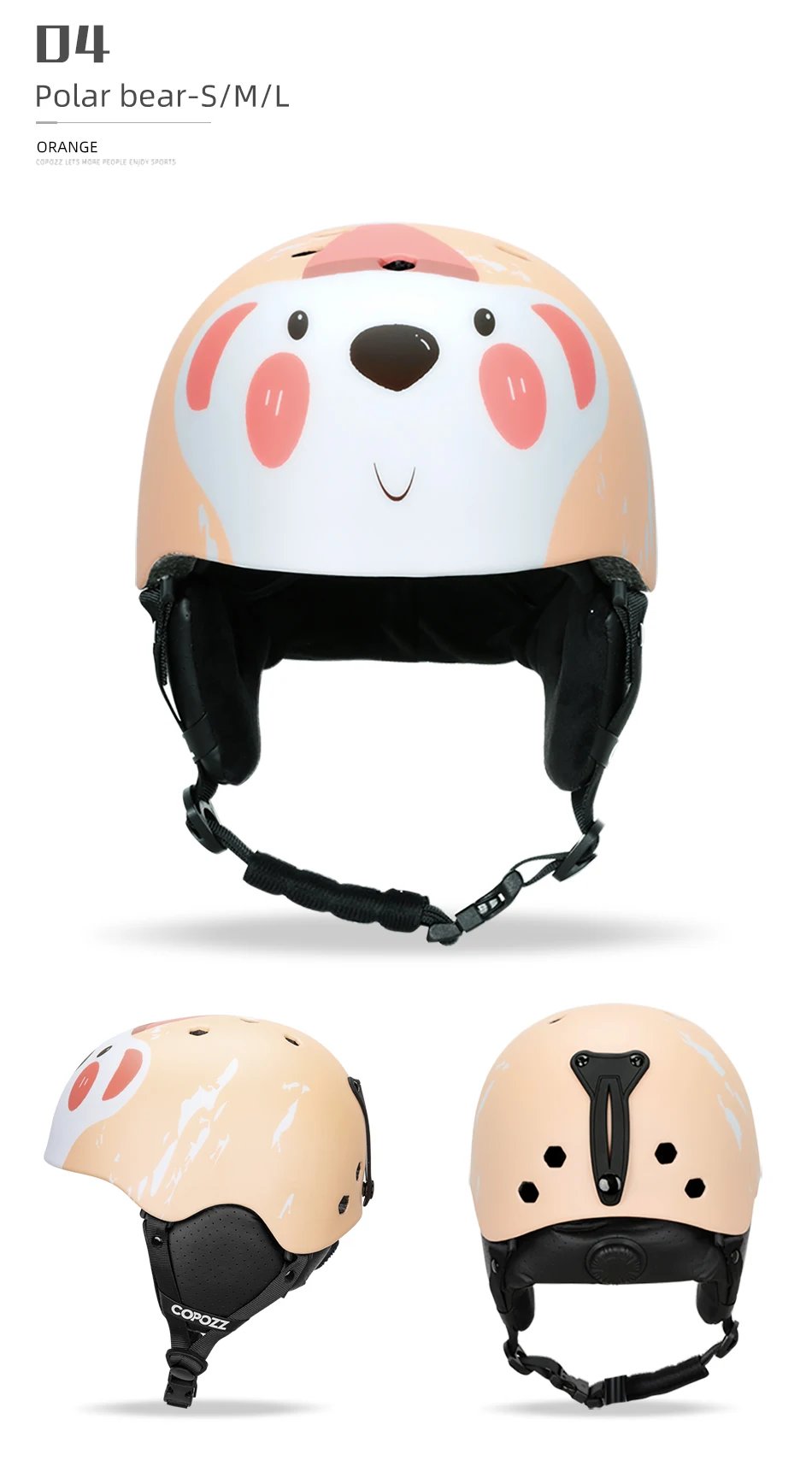 Le noir L Casque De Ski À Motif Personnalisé Avec Certificat, Casque De Snowboard Moulé