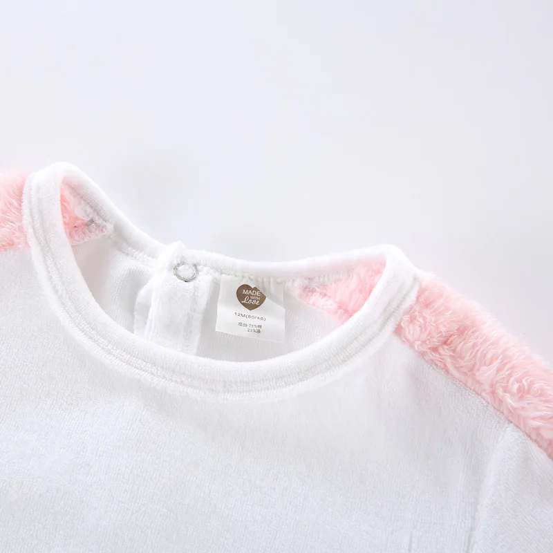 Baby Autumn winter romper long sleeve footed overalls girl boy clothes Unisex pocket onesies pyjamas newborn baby jumpsuit