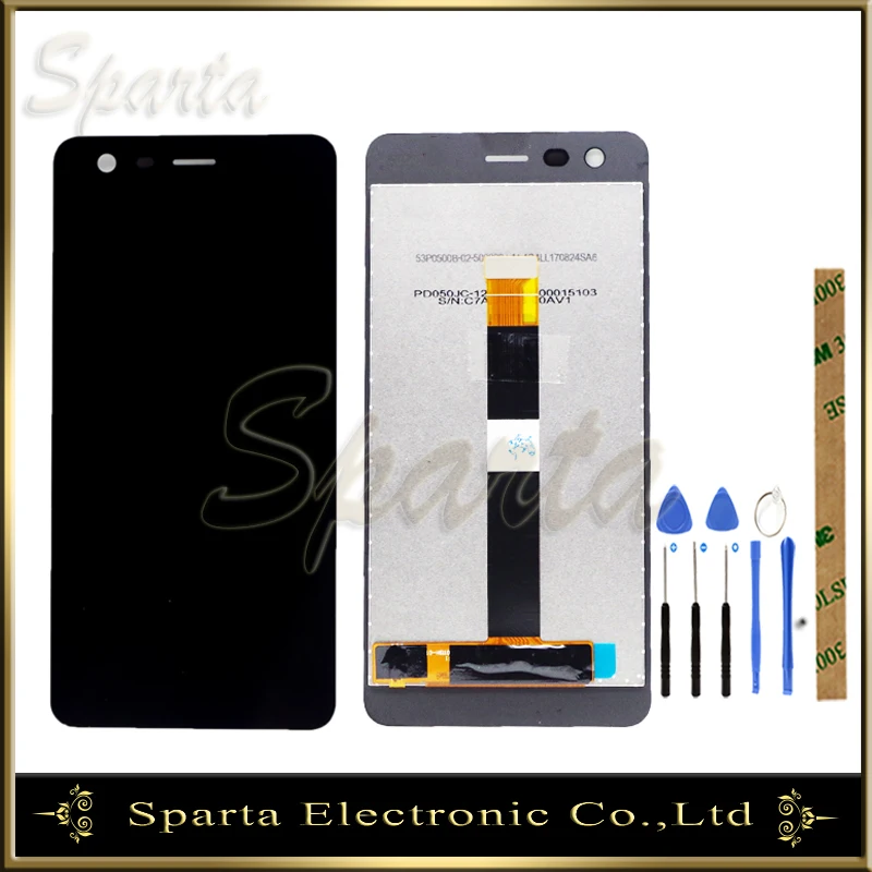 

100% Tested LCD For Nokia 2 N2 TA-1029 TA-1035 LCD Display Screen With Touch Screen Sensor Complete Assembly