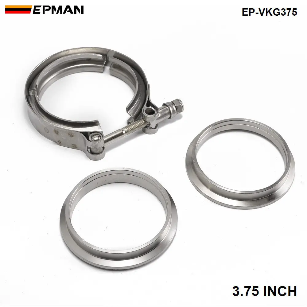 Резьбовой зажим и фланцы 3 75 дюйма полный 304 нержавеющий EP VKG375|v band clamp|v bandflange stainless |