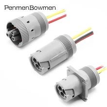 

3 Pin Deutsch Auto Electric Waterproof Diagnostic Interface Connector HD16-3-96S HD14-3-96P Wire Harness Plug HD10-3-96P