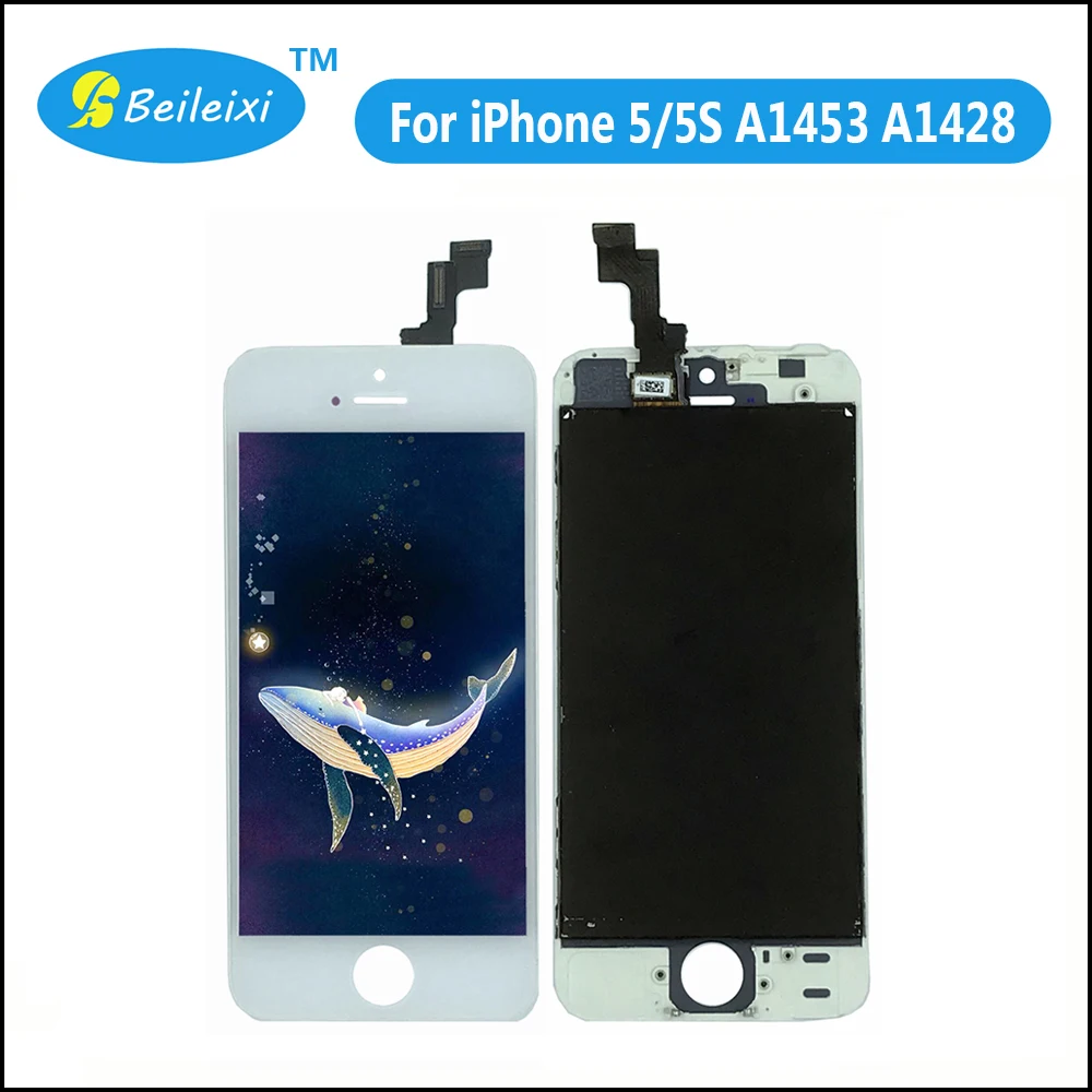 Для iphone 5S A1453 A1457 A1518 A1528 A1530 A1533 ЖК-дисплей Дисплей кодирующий преобразователь