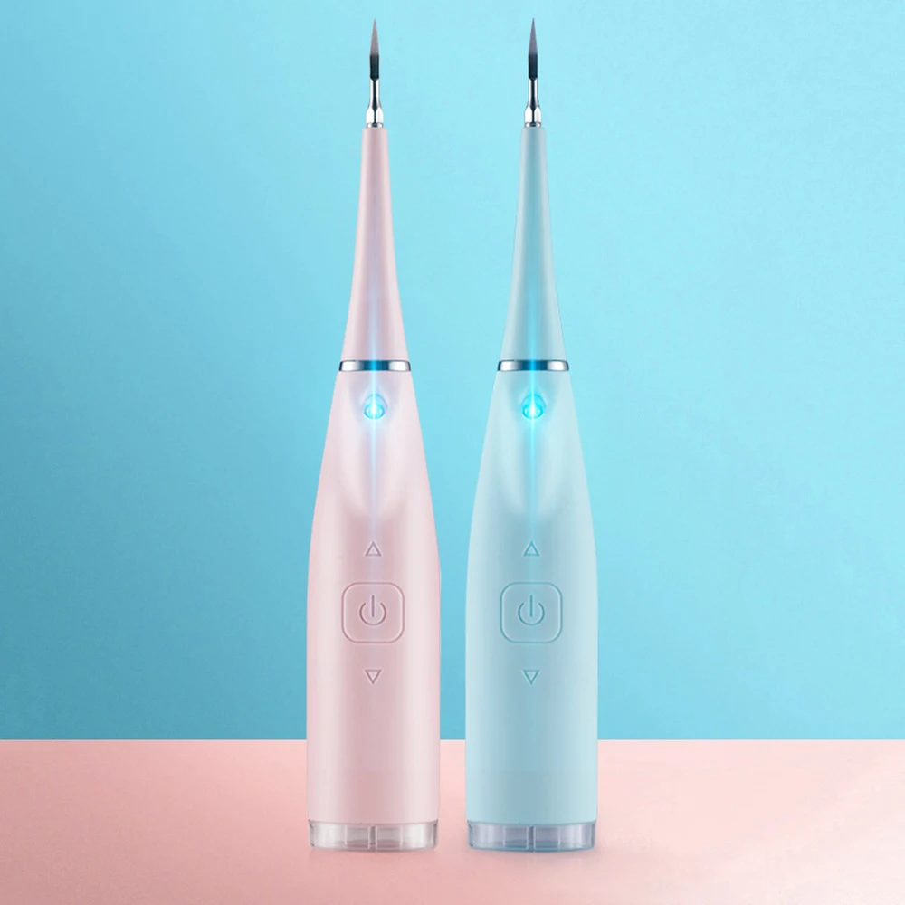 

Sonic Dental Cleaner tooth climber tooth remover scraper Tartar whitening USB charging vibration dentist Cleaning Tools