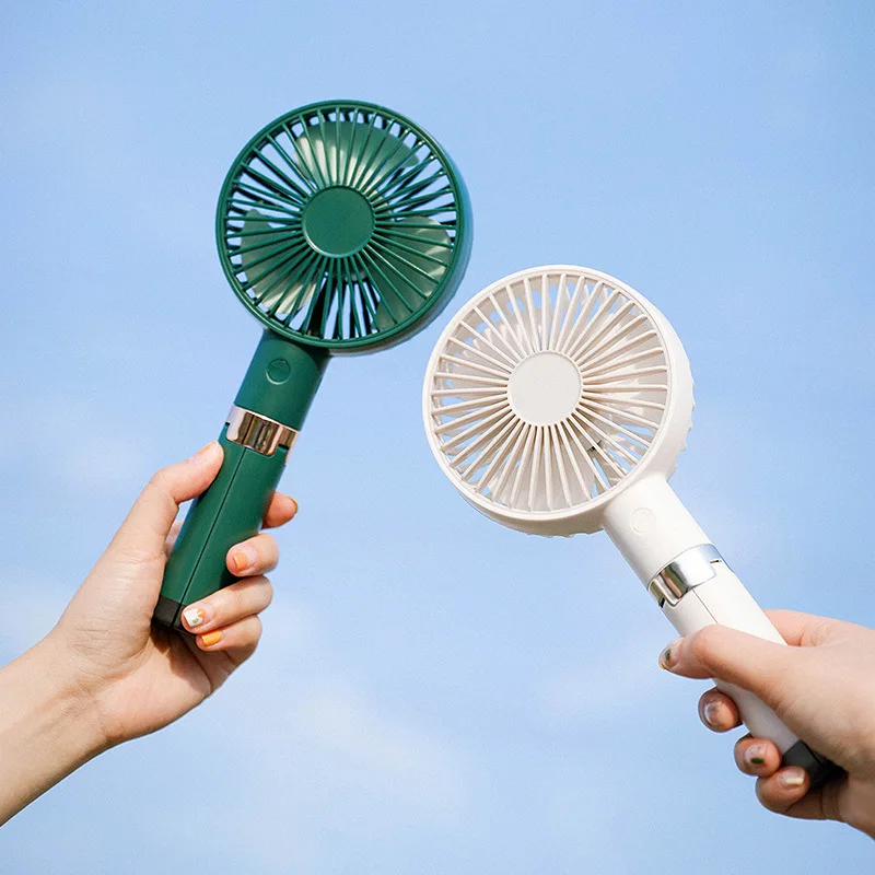 

Tripod Hand-Held Fan Belt Holds Tripod Mini USB Fan Portable Charging Desktop Small Fan