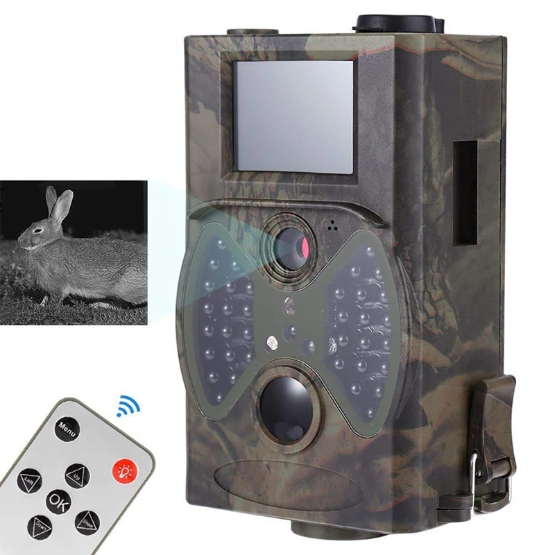 HC-350A Trail Camera 16MP HD 1080P Infrared Night-Vision Hunting Camera for Wildlife Monitoring&Home Security