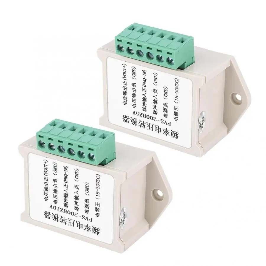 

Frequency to Voltage Converter Module 0~200Hz to Analog F/V Converter 5mA Transformation Module