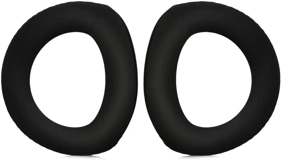 1 pair of replacement foam high quality leather ear cushion earmuffs for Sennheiser HD800 HD800S headphone repair accessories