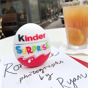 

3D Fun Eggs Kinder Suprise Earphone Case For Huawei Freebuds 3 Coque Bluetooth Wirless Headset Freebuds 3 Charging Box Cover
