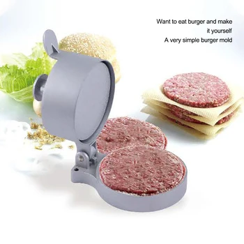

Burger Pressed Meat Filling Maker Pressed Meat Press Big Burger Press Kitchen Tool DIY