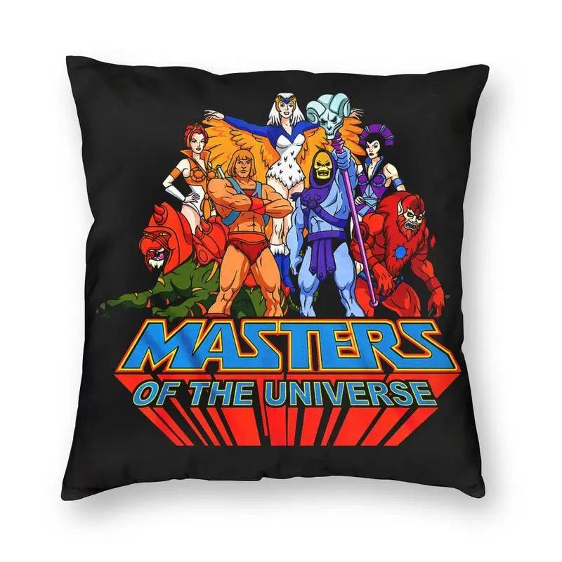 

Наволочка для диванной подушки He-Man And The Masters Of The Universe, домашний декор, наволочка для подушки с рисунком скелета, 40x40, наволочка для дивана