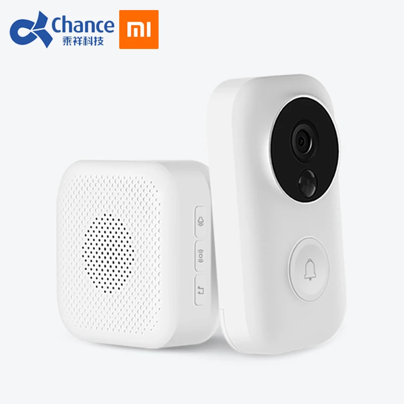 

xiaomi MI home zero smart doorbell wifi camera video intercom wireless door mijia IR ai face identification bell for office home