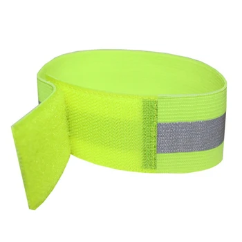 

Safety Belt Night Run Armband Strap Arm Band Running Cycling Jogging Arm Wholesale Luminous Night Reflective