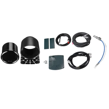 

2" 52mm Car Oil Temp Temperature Gauge Meter Digital LED Display 50~150 Black With Gauge Holder